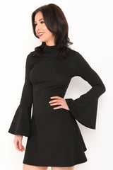 Pasvorm en flare jurk