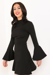 Pasvorm en flare jurk