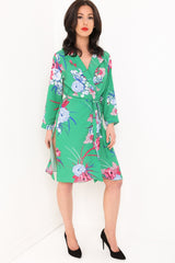 Floral Print Split Side Blazer