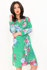 Floral Print Split Side Blazer