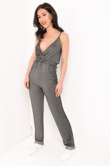 Denim Look Cami Jumpsuit