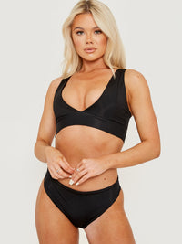 Push omhoog bikini tops - Black