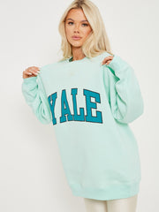 YALE Graphic Sweatshirt Jumper
