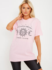 Celestial Dream Graphic Printed T-Shirt