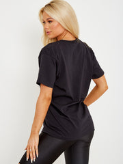 California Motorcycle Graphic Printed T-Shirt