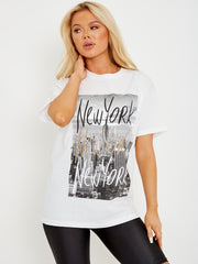 New York Graphic Printed T-Shirt