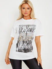 New York Graphic Printed T-Shirt