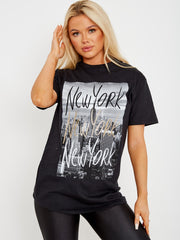 New York Graphic Printed T-Shirt