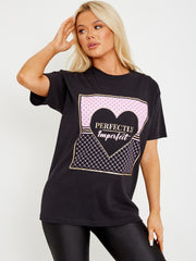 Perfectly Imperfect Graphic Printed T-Shirt