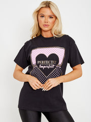 Perfectly Imperfect Graphic Printed T-Shirt