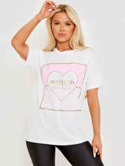 Perfectly Imperfect Graphic Printed T-Shirt