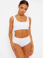 High Waist Bikini Bottoms