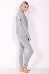 Choker Neck Viscose LoungeWear Set