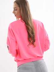 Olivia & Samira Monster Printed Sweatshirt Jumper