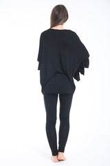 Bell Frill Sleeve Viscose Lounge Wear