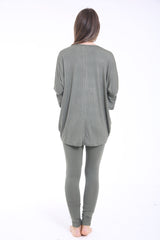 Bell Frill Sleeve Viscose Lounge Wear