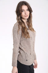 Distressed Knitted Jumper