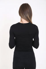 Choker Neck Trash Graphic Printed Bodysuit