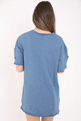 Top de vestimenta de manga corta