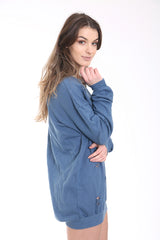 Oversized Distressed Jumper Dress