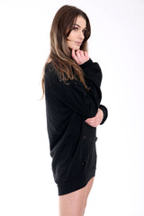 Oversized Distressed Jumper Dress