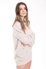 Oversized Distressed Jumper Dress
