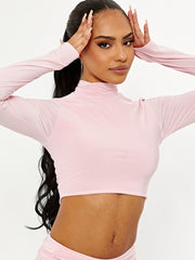 Daumenloch Slinky Crop Top & Riched Rock Co-ordte