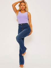 Slinky Racer Back Sleeveless Bodysuit