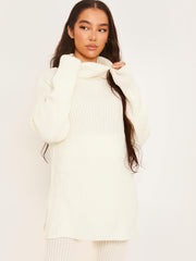 New Roll Neck Knitted Top & Trouser Co-ord
