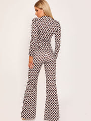 Kettendruck ausgestattete Hose