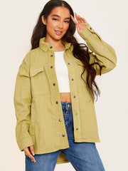 Oversized Denim Shirt