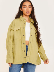 Oversized Denim Shirt