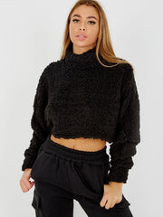 Teddy Bear Oversized Crop Top