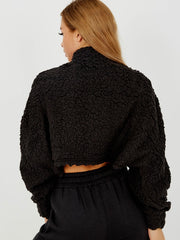 Teddy Bear Oversized Crop Top