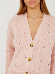 Soft Knit Button Front Cardigan