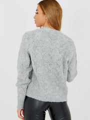Soft Knit Button Front Cardigan