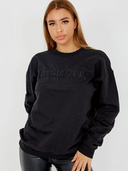 Gestickter Liberte Sweatshirt -Jumper