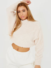 Teddy Bear Oversized Crop Top