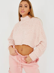 Teddy Bear Oversized Crop Top