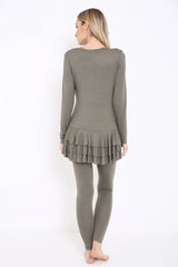 Triple Layered Frill LoungeWear Set