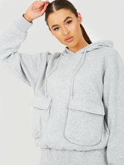 Utility Pocket Hooded Top & Trouser Fleece Co-ord