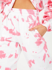 Tie-Dye Oversized Fleece Joggers