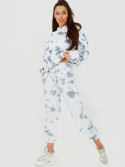 Tie-Dye Oversized Fleece Joggers