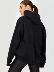 Respect All Graphic Fleeced Hoodie