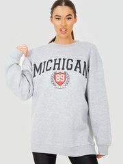 Michigan Graphic Sweatshirt Pulloper