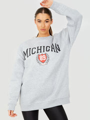 Michigan Graphic Sweatshirt Pulloper