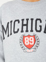Michigan Graphic Sweatshirt Pulloper