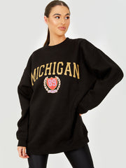 Michigan Graphic Sweatshirt Pulloper