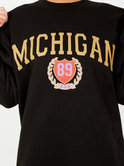 Michigan Graphic Sweatshirt Pulloper