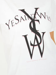Camiseta impresa gráfica YSW
